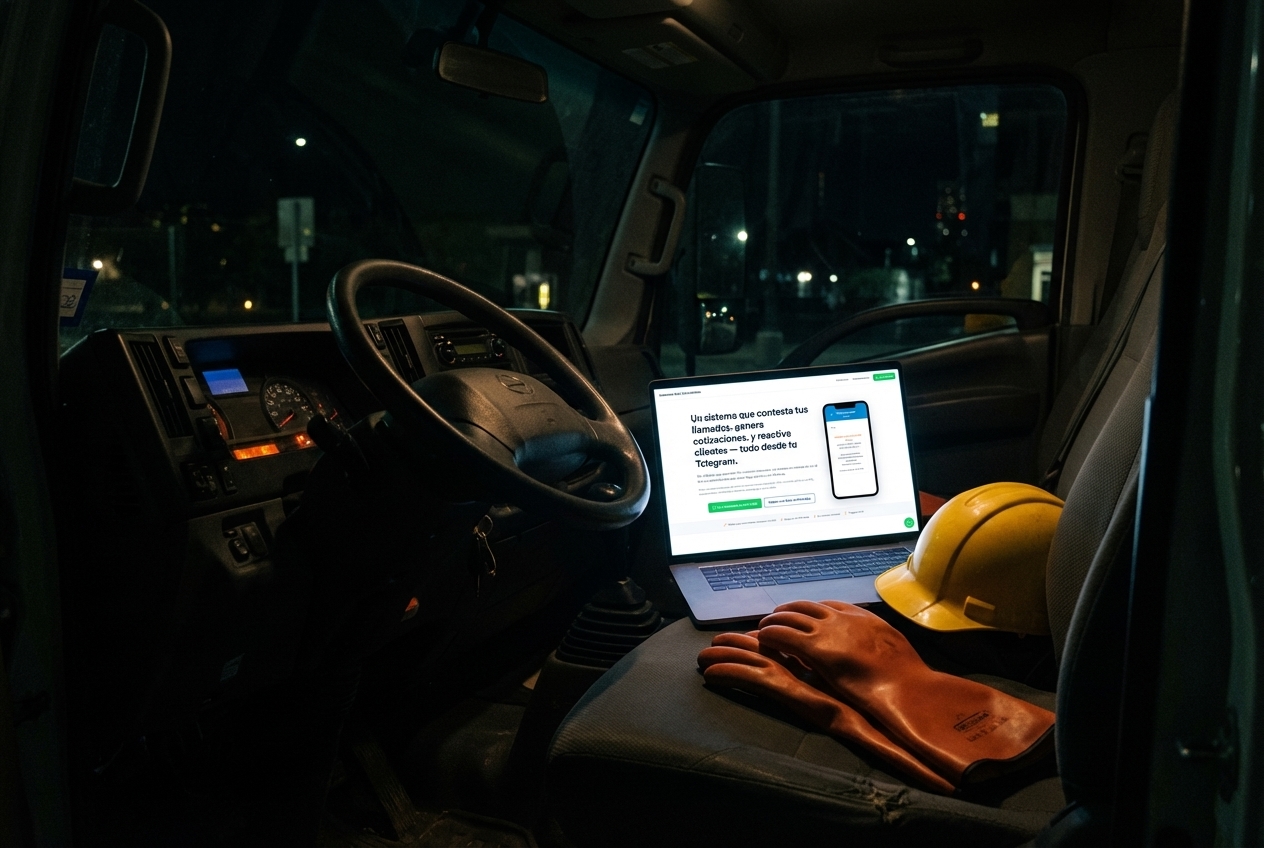 software para emergencias electricista 24/7