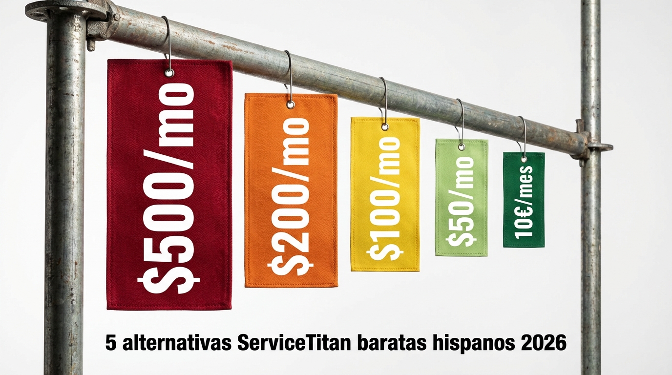 5 alternativas ServiceTitan baratas hispanos 2026