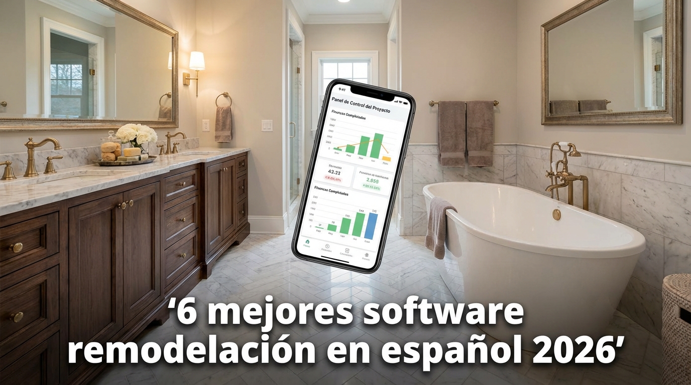 6 mejores software remodelación en español 2026