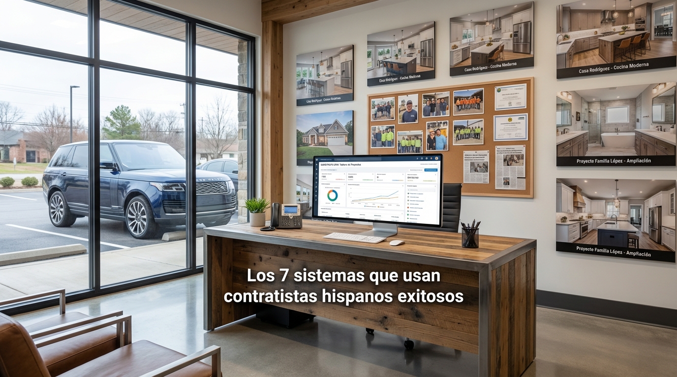 Los 7 sistemas que usan contratistas hispanos exitosos