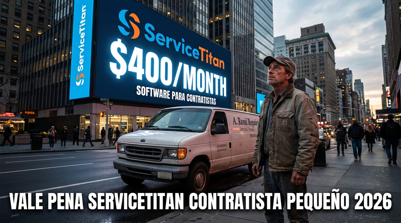 Vale pena ServiceTitan contratista pequeño 2026